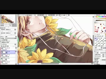 【描いてみた】　歌い手のりぶさん　【メイキング】