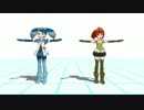 【MMD】「Run Diva Run」のダンスを勝手に補完してみた