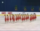 【目指せ五輪競技】2009世界シンクロナイズドスケーティング選手権 CAN1 SP