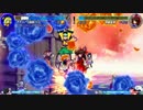 東方心綺楼 1.34b 対COM戦 Lunatic こいし（無） vs霊夢・魔理沙 LW発動
