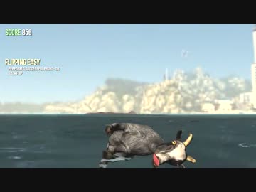 ヤギに４時間くらいなってみた【Goat Simulator】