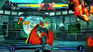 UMVC3 ホークレンジダンテ チームコンボ動画+おまけ