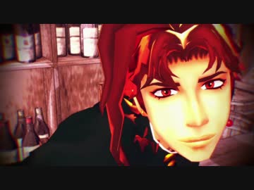 【MMD】花京院で　こっち向いてBaby　【ジョジョ】