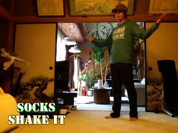 靴下がshake it！を踊ってみた
