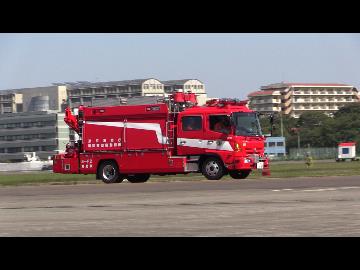 日本を守るスペシャリスト達の連携劇！　災害救助活動展示