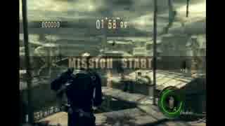 Biohazard 5 Mercenaries Public Assembly solo 813k　PS3