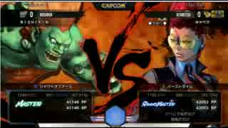 ウルIV『一秋千撃杯』個人戦 ニシキン vs キャベツ