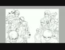 【マリカー8】実況者さんを描いてみた【チームカップ】