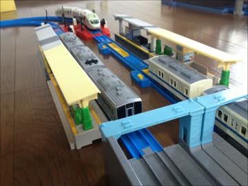【プラレール】小田急線の参宮橋駅を再現してみた
