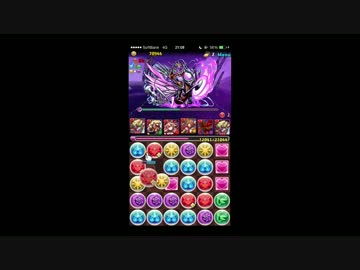 【パズドラ】ベルゼブブ降臨　超地獄級　クリシュナPT