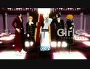 【MMD銀魂】銀魂男子5人でGirls