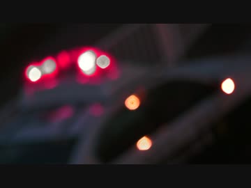 【素材】パトカーの赤色灯(ボケ)：HD720p【コモンズ】