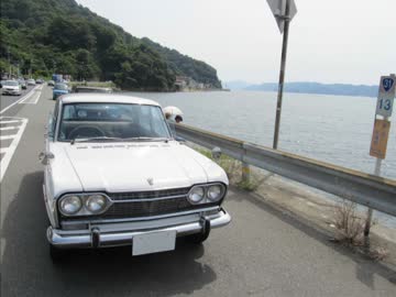 旧車でドライブ！