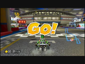 卍【マリオカート８のスナザメのやつ】テラゾー視点 3rdレース