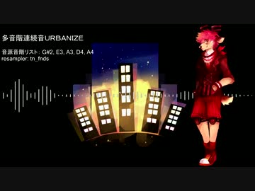 【UTAU音源配布】 ｄｅｍｏ　ｒｅｅｌ 【吟黒ジュニＵＲＢＡＮＩＺＥ】