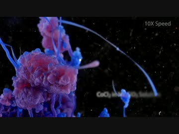 美しい化学反応、Zoom up