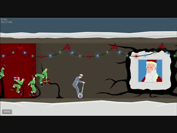 【実況】 血のメリークリスマス 【HAPPY WHEELS】 part19