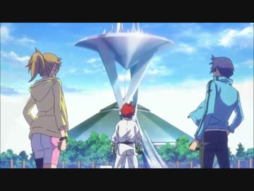 ガンダムビルドファイターズトライのOPに介入する先輩たち