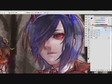 【描いてみた】ハロウィンなトーカちゃん【東京喰種】