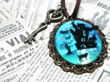 【UVレジン】ハロウィンアクセ作ってみた