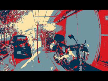 【GSR400】　ダメ メンテナンス-サイドバッグ編