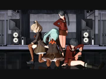 [MMD艦これ]　最上型で「マイルームディスコナイト」