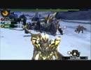 【MH4G】でっかいモンスターを狩るゲーム　＜ｷｰｸｴ攻略　骸・鎧竜戦