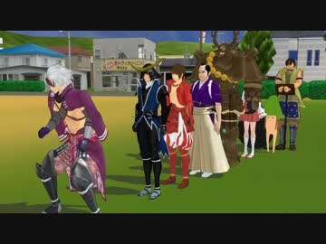 【第三回MMDBASARA戦闘祭】長縄飛びに戦いを挑むアニキ
