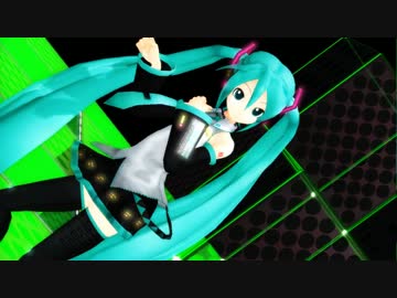 【MMD】初音ミク1052Midで「ハッピーシンセサイザ」