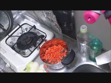 【シャトルシェフ】カレー作った【手抜き】