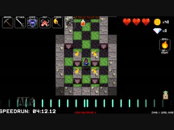 【プレイ動画】隠しキャラ２でネクロダンサー