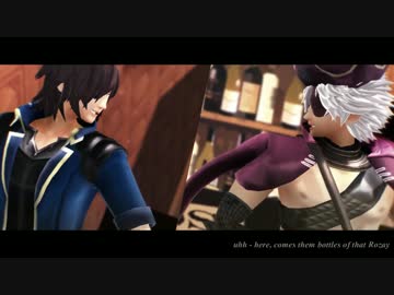 【MMD戦国BASARA】Bottlez ft. 東西アニキ【モーショントレース】