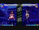 【東方心綺楼】ver1.34b　一輪　対　布都　対戦動画【解説コメ付き】