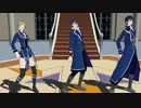 【MMD】セプター４幹部で「虎視眈々」【K】