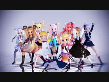 【MMD】 ようかい体操第一 【Chibi&Loli】