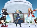 三人に　No Life Queen　を踊ってもらったよ