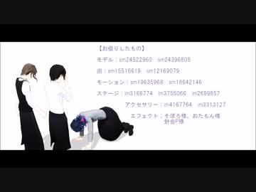 【MMD】サイバーサンダーサバト+おまけ【sideM】