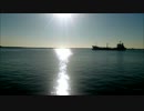 【太陽・交差する船】癒しの海。北海道苫小牧編