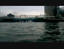 【橋】橋脚を海から見える風景