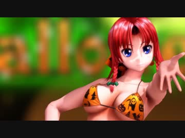 【MMD】XYZの魔法(美鈴ハロウィン仕様)