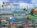 【スマブラX】１人操作でサムスとルカリオのボスバトル