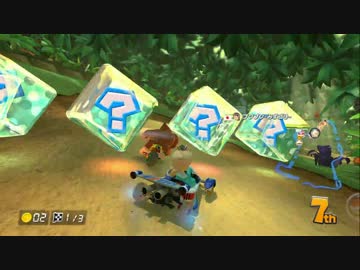 【実況】(高画質)マリオカート8実況者タッグ杯スナザメ視点07