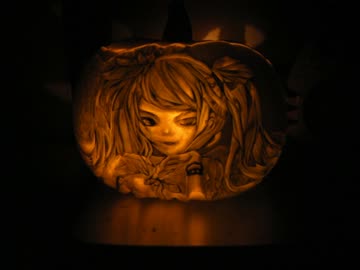 【ハロウィン】ワールドイズマインを彫ってみた