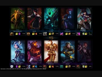 LoLノーマル(Caitlyn)１