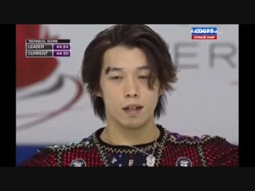 無良崇人 フィギュア スケートカナダ SP(2014.11.1) ロシア語実況