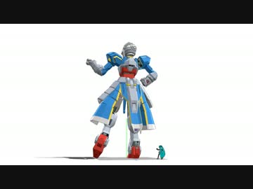 【MMD】動作テスト【ぼくガン その3】
