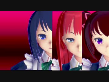 【MMD】魔王エンジェルでSpring of Life【魔王RAVE　3rd　impact】