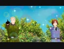 【APヘタリアMMD】隊長+PASTA的乙女風W.a.v.e.f.i.l.e