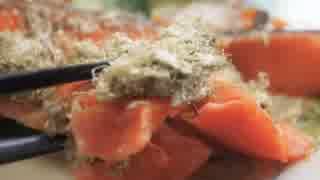 鮭の塩焼き黒とろろ昆布まろやかしあげ　11,2 よろ昆布動画