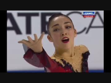 本郷理華 フィギュア スケートカナダ FS(2014.11.2) ロシア語実況